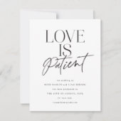 Script Love Huwelijk Uitgesteld Wijzig de Datum Save The Date (Voorkant)