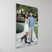 Script Love Vertical Portret Folie Afdrukken (Laagn)