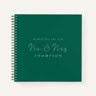 Script M. Mme Mariage Emerald Livre d'invité