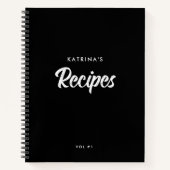 Script Maatconversietabel Recept Notitieboek (Voorkant)
