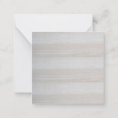 Script manuscrit élégant Modèle look bois (Dos)