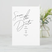 Script manuscrit Enregistrer la carte Date (Debout devant)