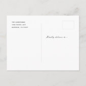 Script manuscrit Faire-part d'obtention d'un diplô (Dos)