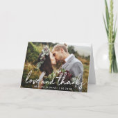 Script manuscrit Love et Merci Mariage Pold (Devant)
