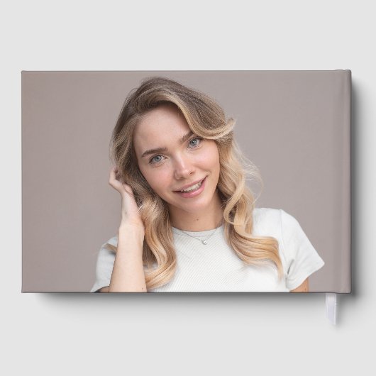 Script manuscrit moderne Black Photo Graduation (Verso)