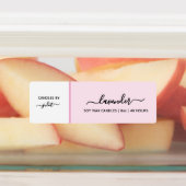 Script Medium Dune Pastelkarsletiket Labels (Aangebracht)