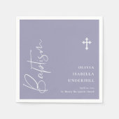 Script Meisjes Doop Servet (Voorkant)