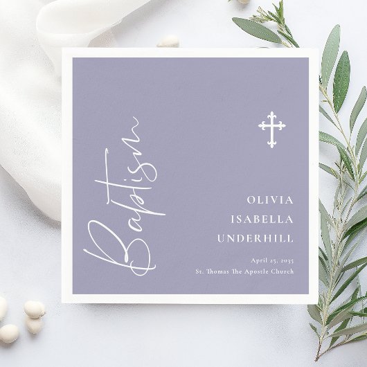 Script Meisjes Doop Servet