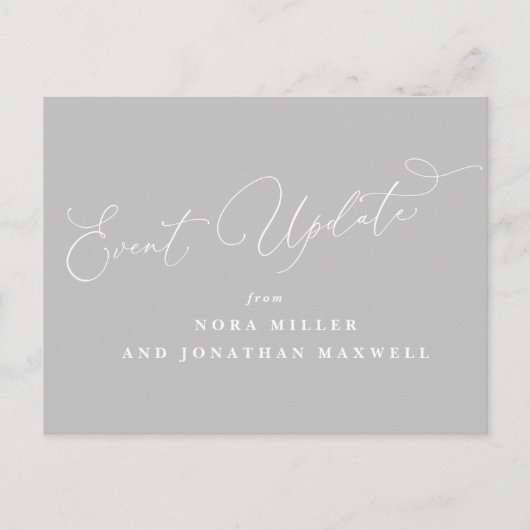 Script, même mettre à jour carte postale (Devant)