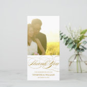 SCRIPT MERCI | CARTE PHOTO mariage MERCI (Debout devant)