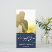 SCRIPT MERCI | CARTE PHOTO mariage MERCI (Debout devant)