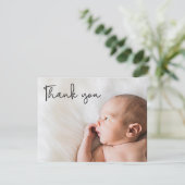 Script Merci et Faire-part de naissance bébé (Debout devant)