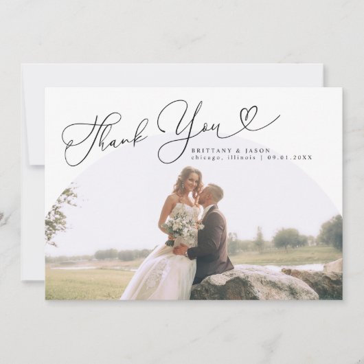 Script Merci Mariage Arche blanche (Devant)