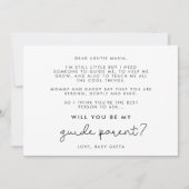 Script mignon Serez-vous ma carte parent Guide (Devant)