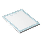 Script Mini tacheté océan Bloc-notes (Incliné)