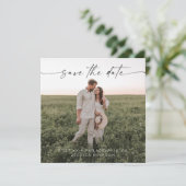 Script Minimaliste Enregistrer Le Carte photo Date (Debout devant)