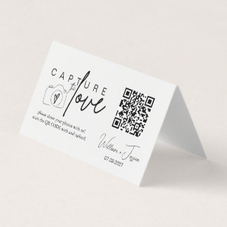 Script minimaliste moderne Capture Le code QR d'am