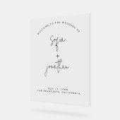 Script minimaliste moderne | MARIAGE (Angle)