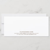 Script Modern Minimalistische Gouden Cadeaucertifi (Voorkant)
