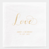 Script Moderne Amour | Nom de Couple Mariage Perso (Recto)