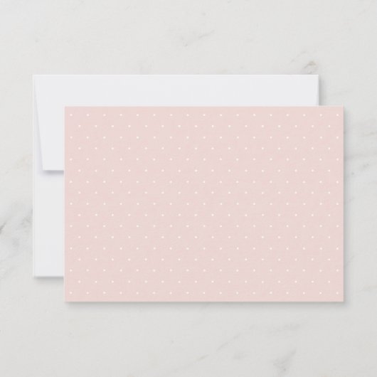 Script moderne avec Dots Mariage Rsvp (Dos)