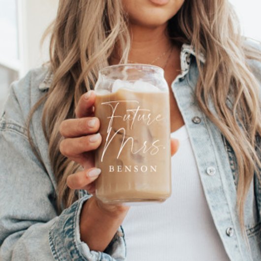 Script moderne avenir personnalisé Mme.