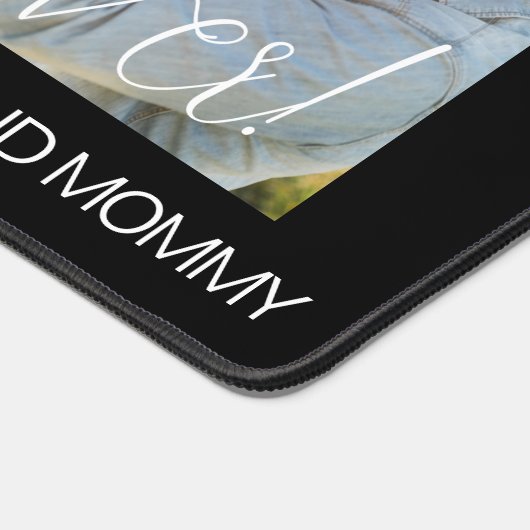 Script moderne Custom Four Photo Fête des pères (Coin)