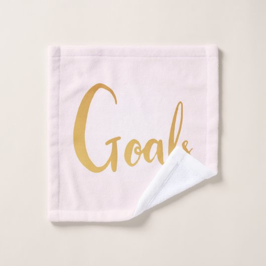 Script moderne Inspiration Unicorn (Gant de toilette)