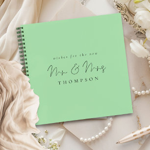Script moderne M. Caledon Mariage Livre d'or