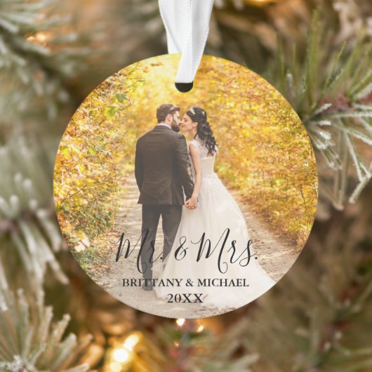 Script moderne M. & Mme Mariage Photo (Arbre)