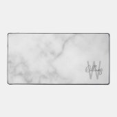 Script moderne Monogramme personnalisé et nom (Recto)