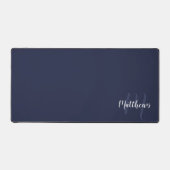 Script moderne Monogramme personnalisé et nom (Recto)