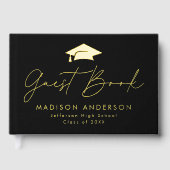 Script moderne noir photo Graduation (Recto)