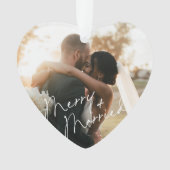 Script moderne Nouveau marié Premier ornement de N (devant)