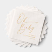 Script moderne Oh Baby shower (Insitu (empilé))
