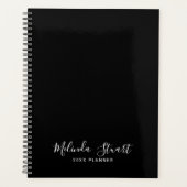 Script moderne professionnel noir et blanc (Devant)