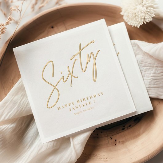Script Moderne Soixante 60e Anniversaire