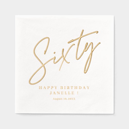 Script moderne Soixante-60e anniversaire (Recto)