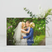 Script moderne tendance pour toujours Merci Mariag (Debout devant)