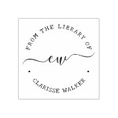 Script Monogram Uit de Bibliotheek Van Rubberstempel (Afrduk)