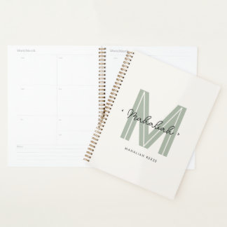 Script Monogramme Moderne Chic