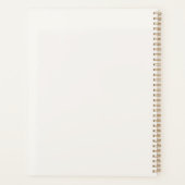 Script Monogramme Moderne Chic (Dos)