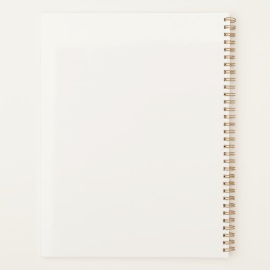 Script Monogramme Moderne Chic (Dos)