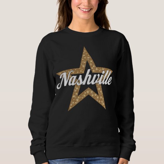 Script Nashville avec Sweatshirt Star (Type Blanc) (Devant)