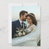 Script 'Net Getrouwd Trouwfoto Aankondiging (Voorkant)