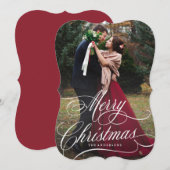 Script Noël Carte photo (Devant / Derrière)