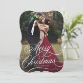 Script Noël Carte photo (Debout devant)