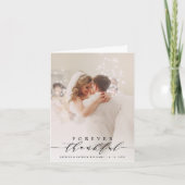 Script noir 2 Photo pour toujours Merci Mariage (Devant)