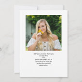 Script noir blanc 2 photo Merci de diplôme (Dos)