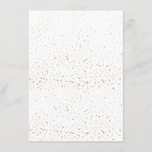 Script noir et blanc décontracté menu de la fête d (Dos)